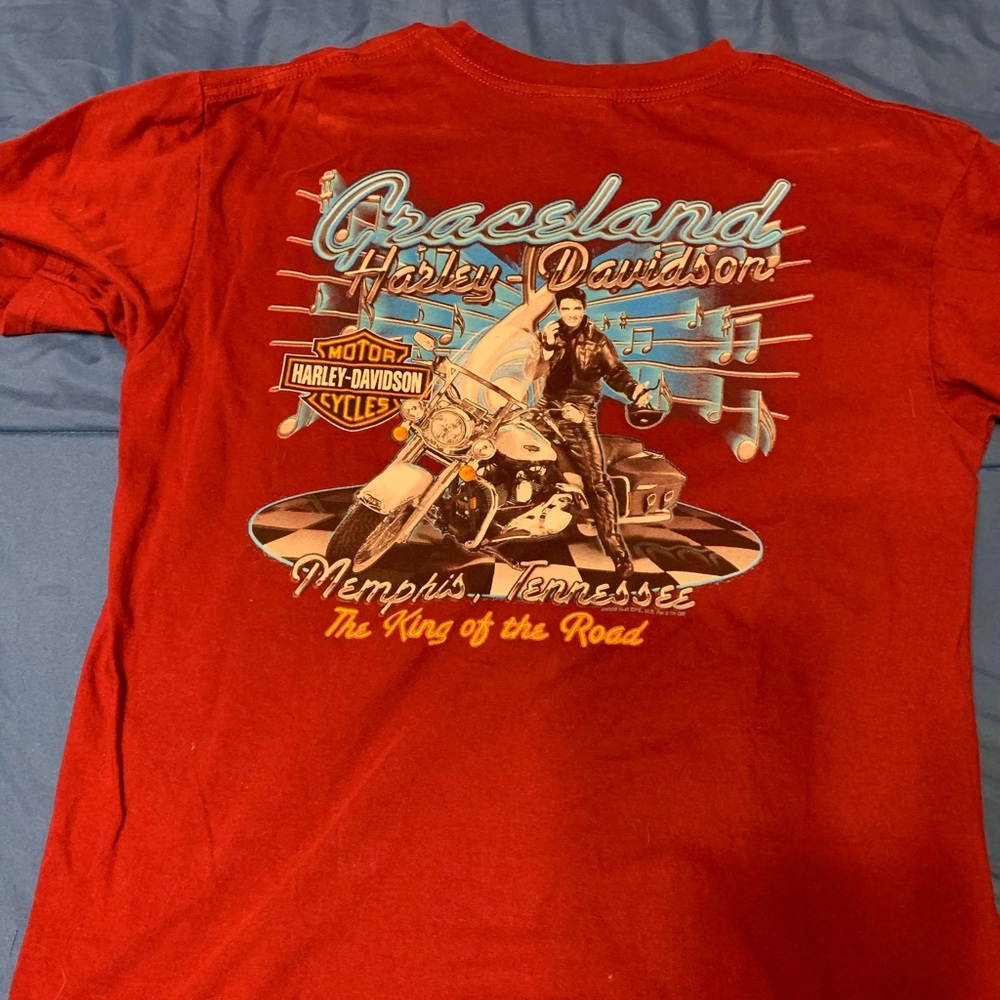 Harley Davidson Graceland shirt